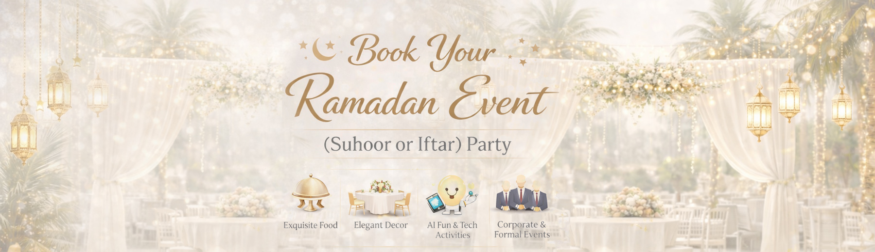 Book Your Ramadan Event